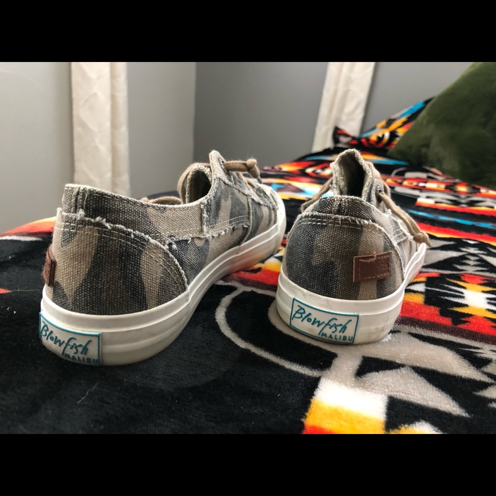 Women’s blowfish camo shoes